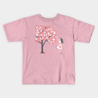 cherry blossom tree Kids T-Shirt